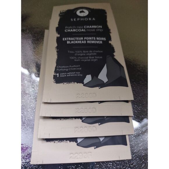 4 SEPHORA COLLECTION Clean Charcoal Nose Strip AUTHENTIC - Picture 1 of 5